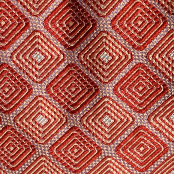 Ted Baker London silk Necktie orange pink Men's accessories neckwear col… - Picture 3 of 4